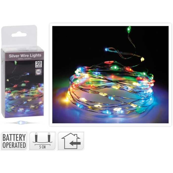 CAVO ARG 20LED MULTICOLOR BATT